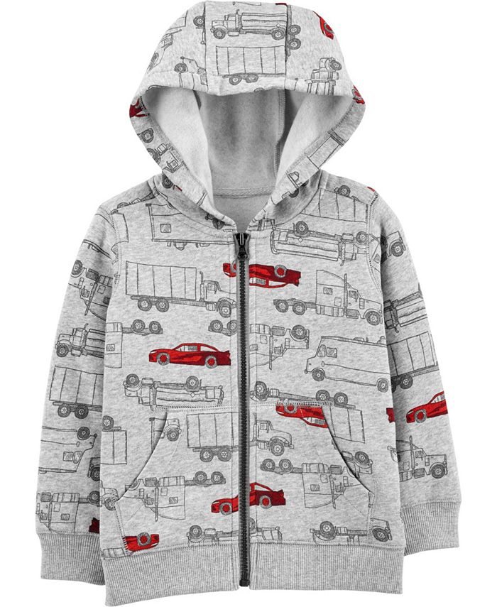 Carter's Baby Boy ZipUp FleeceLined Hoodie Macy's