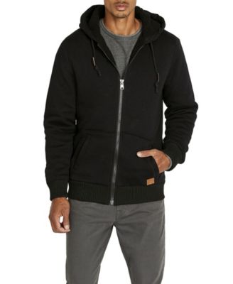 buffalo men's sherpa lined hoodie