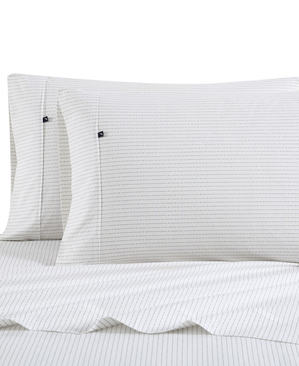 Nautica Buoy Line Cotton Percale 4-Piece Sheet Set