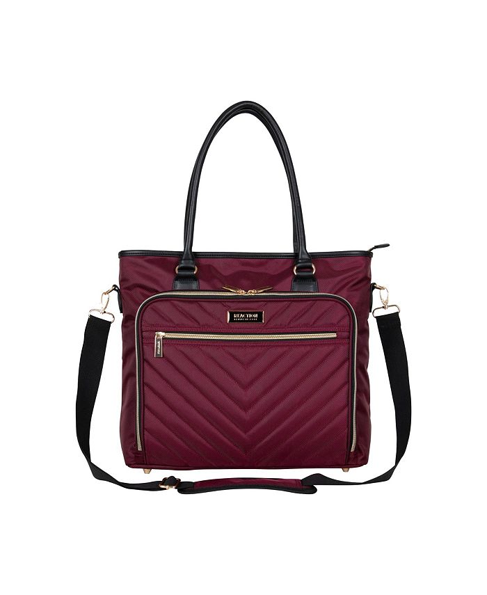 Cole Reaction Chelsea Chevron 15" Laptop & Tablet Business Tote
