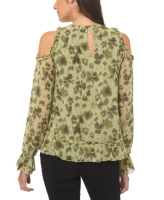 michael kors blouses green