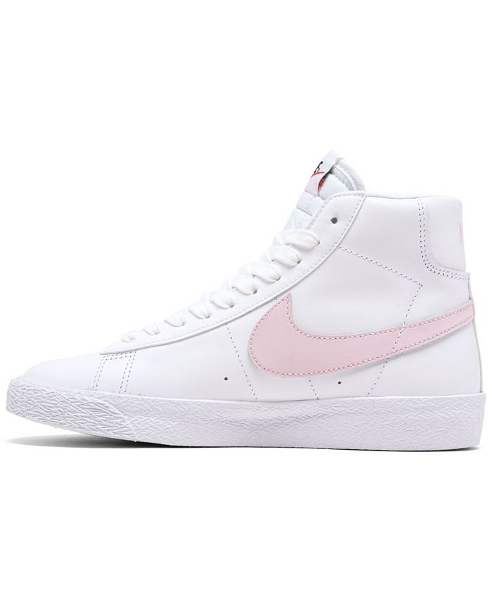 Nike Big Kids Blazer High Top Casual Sneakers from Finish Line - Macy's