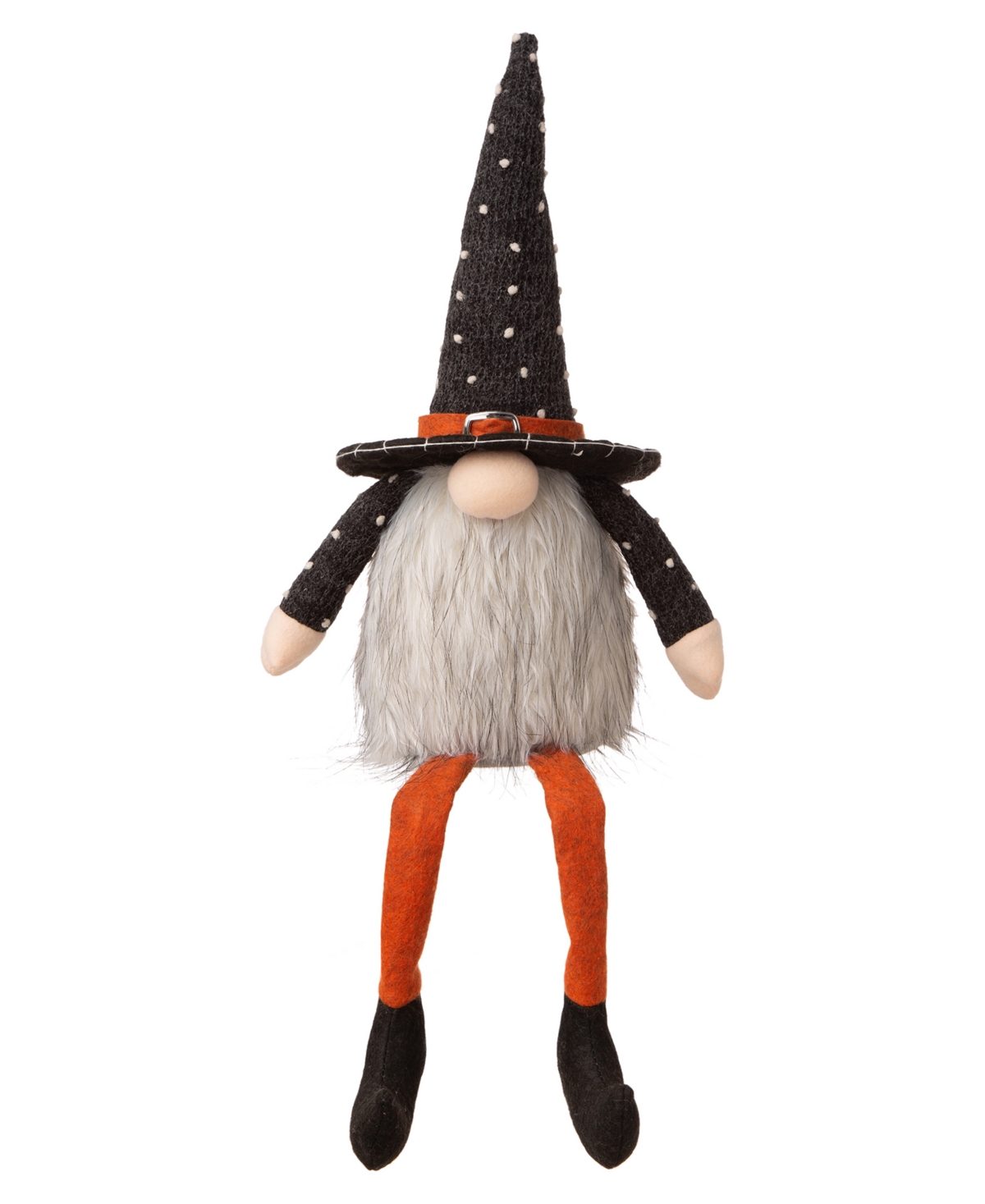Halloween Fabric Gnome Sitter Decor - Multi