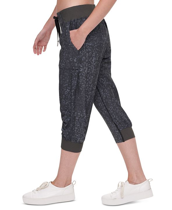 Calvin Klein Camo Cropped Cargo Pants & Reviews Pants & Leggings