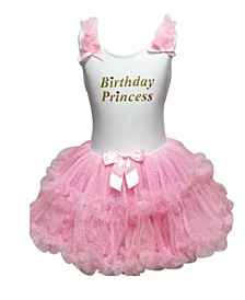 Baby Girls Birthday Princess Ruffle Dress