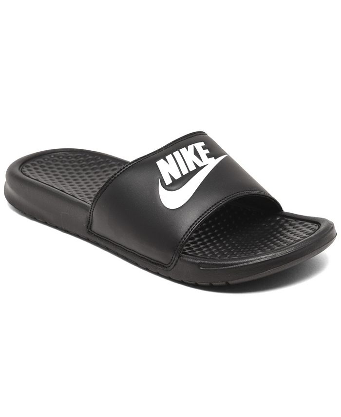Nike Women's Benassi JDI Swoosh Slide Sandals from Finish Line ...