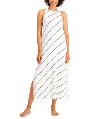 Alfani - High-Neck Long Nightgown