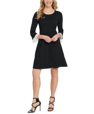 macy's christmas sweater dress