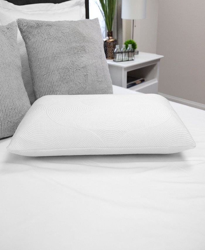 EcoPEDIC Natural Talalay Latex Bed Pillow, Jumbo Macy's