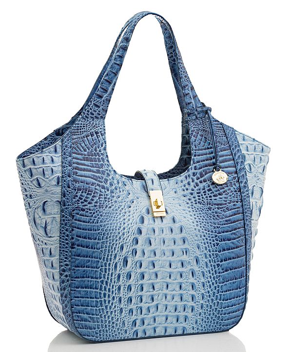 brahmin carla leather tote