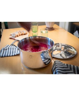 Voyage Series Tri-Ply Stainless Steel 6-Qt. Stockpot