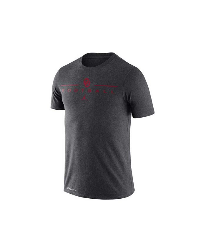 Jordan Nike Men's Oklahoma Sooners Icon Wordmark T-Shirt & Reviews ...