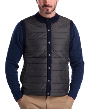 Barbour Men's Essential Quilted Gilet In Navy