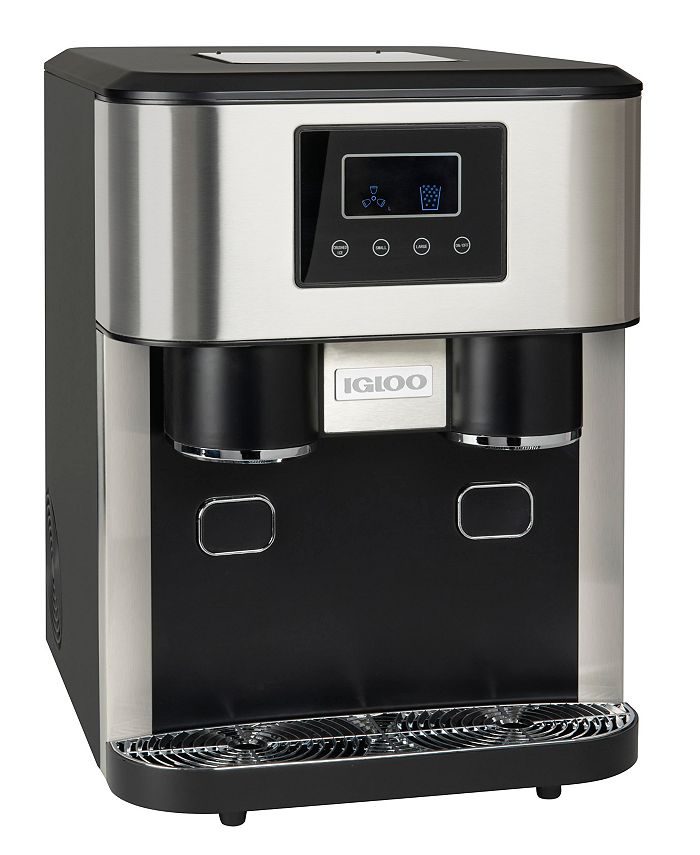 Igloo ICEBDS33SS 33Pound Dual Dispensing Ice Maker & Crusher Macy's