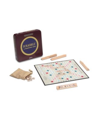 Winning Solutions Scrabble Tin Board Game Nostalgia Edition