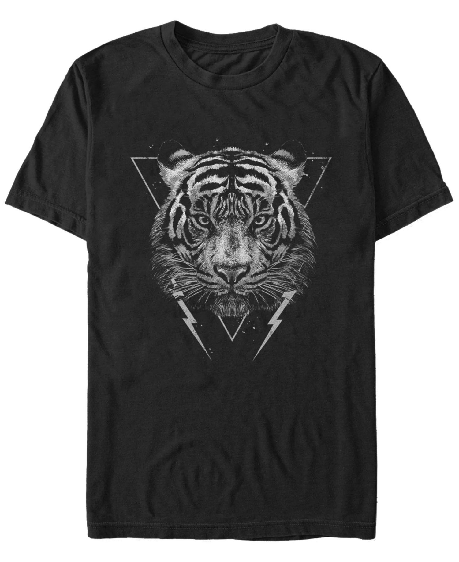 Men's Grunge Tiger Men's Short-Sleeve T-Shirt