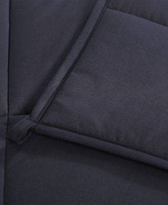 Plush 15lb Weighted Blanket with Washable Cover