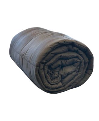 Plush 15lb Weighted Blanket with Washable Cover