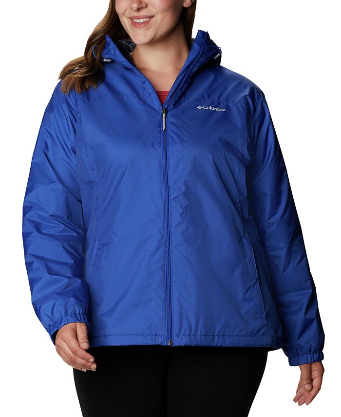 Columbia Plus Size Lined Rain Jacket & Reviews Jackets & Blazers