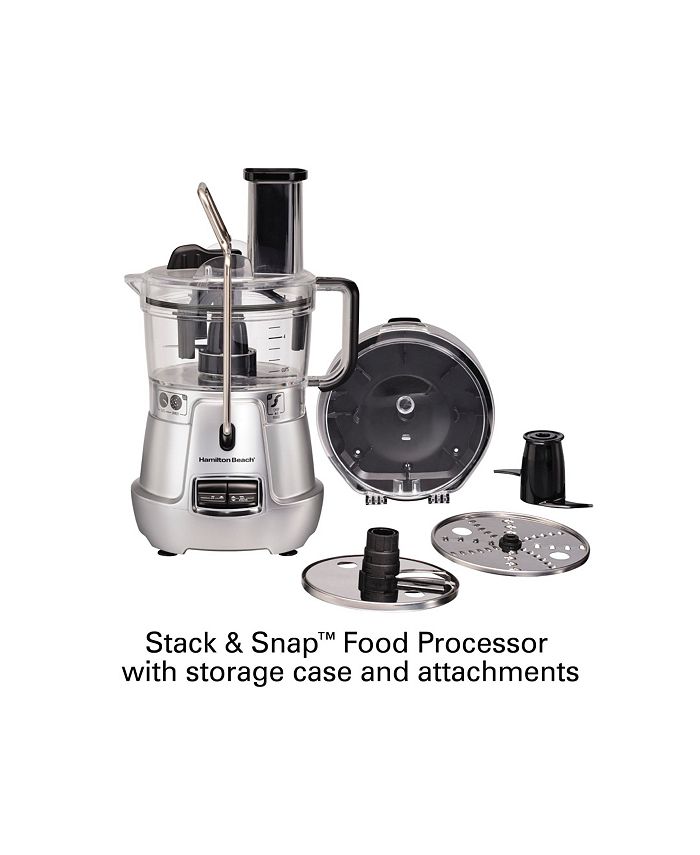 Hamilton Beach Stack Snap™ Food Processor Macy's