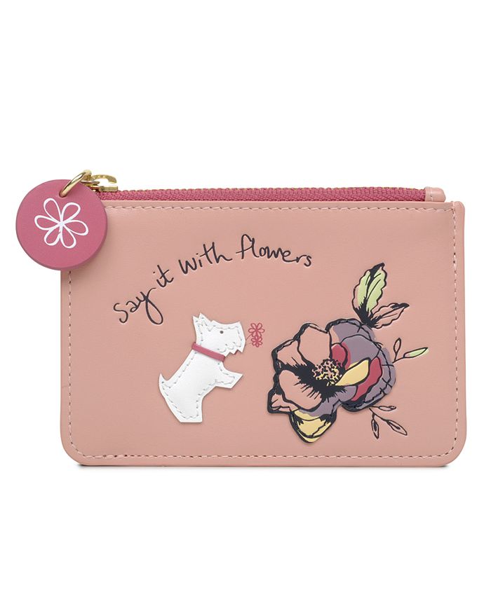 Radley London Say It With Flowers Small Zip Top Coin Purse Macy's