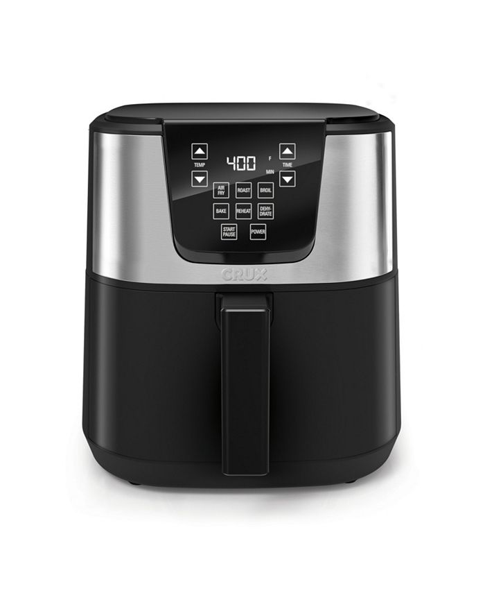 Crux 6.3-Quart Digital Touchscreen Electric Air Fryer, Created for