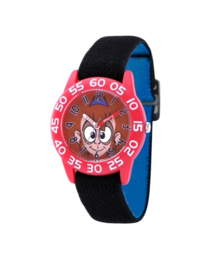 Ewatchfactory Kids' Disney Aladdin Abu Boys' Red Plastic Watch 32mm In Black