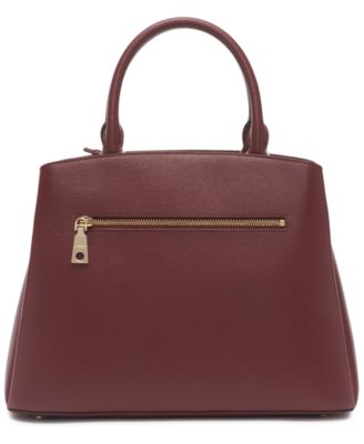 dkny paige leather large satchel