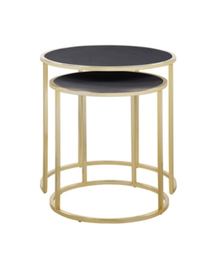 Chic Home Tuscany 2 Piece Side Table Set
