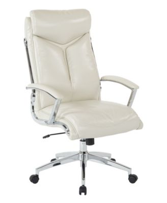 Executive Faux Leather Office High Back Chair