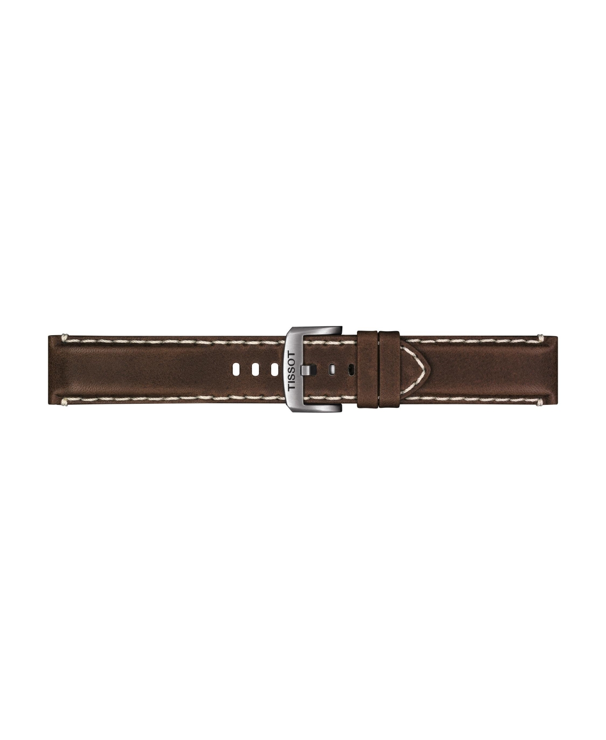 Shop Tissot Men's Swiss T-sport Supersport Chrono Brown Leather Strap Watch 46mm