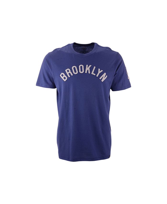 47 Brand Brooklyn Dodgers Men's Heritage Fieldhouse T-Shirt - Macy's