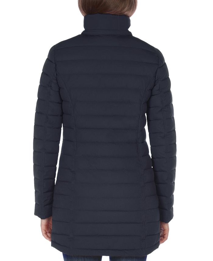 Nautica Women's Hooded Stretch Packable Puffer Coat & Reviews Coats