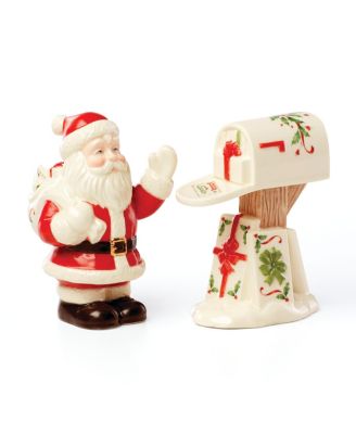 Lenox - Santa & Mailbox Salt & Pepper