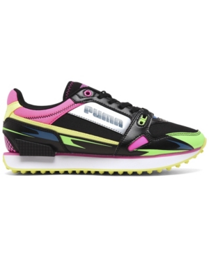 image of Puma Women-s Mile Rider Sunny Getaway Casual Sneakers from Finish Line