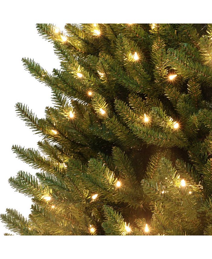 Puleo 4.5' PreLit Canadian Balsam Fir Artificial Christmas Tree Macy's
