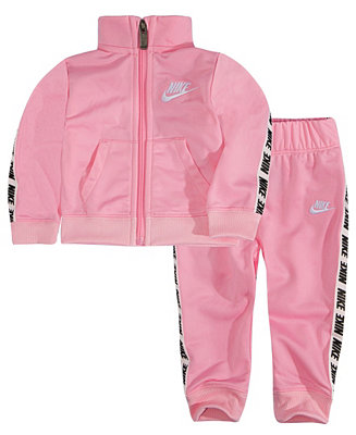 Nike Baby Girls Tracksuit - Macy's
