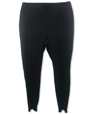 plus size fringe pants