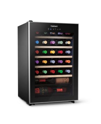 Cuisinart - 30 Bottle Single Zone Compressor Wine Cellar
