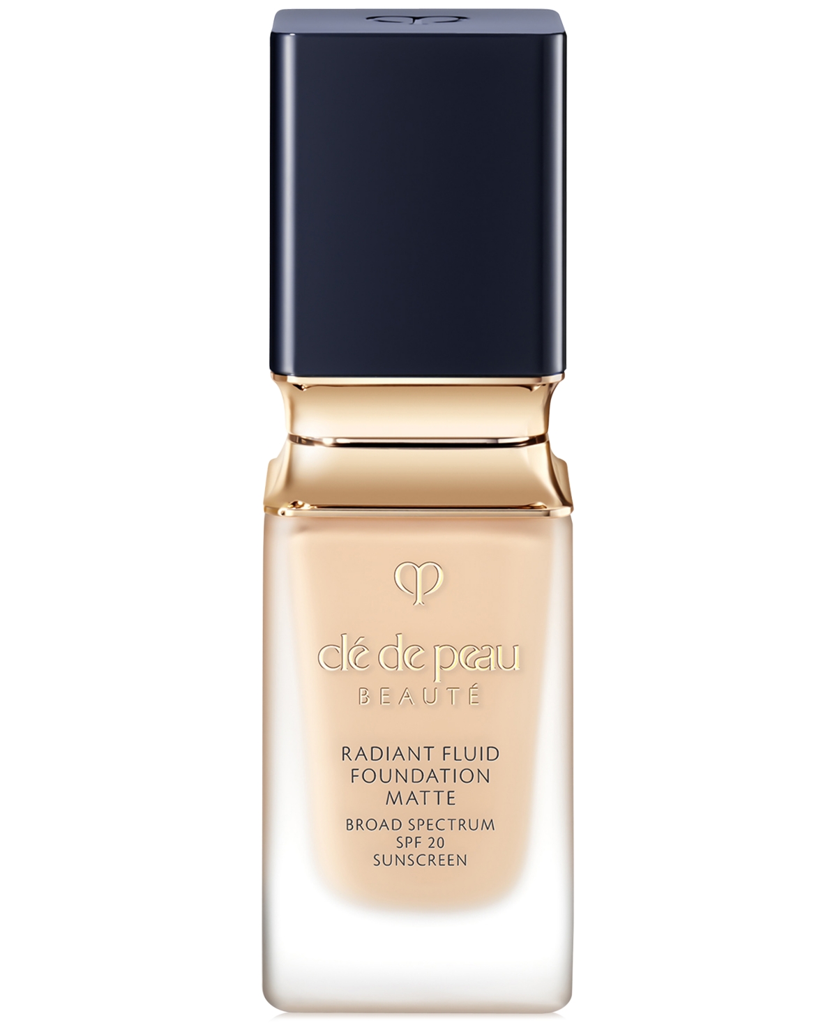 Clé De Peau Beauté Radiant Fluid Foundation Matte Broad Spectrum Spf 20 Sunscreen In O10 Light Ocher
