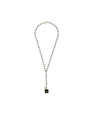 image of Roberta Sher Designs Y-Shaped 14K Gold Fill Necklace with Fully Faceted Spinal Stones