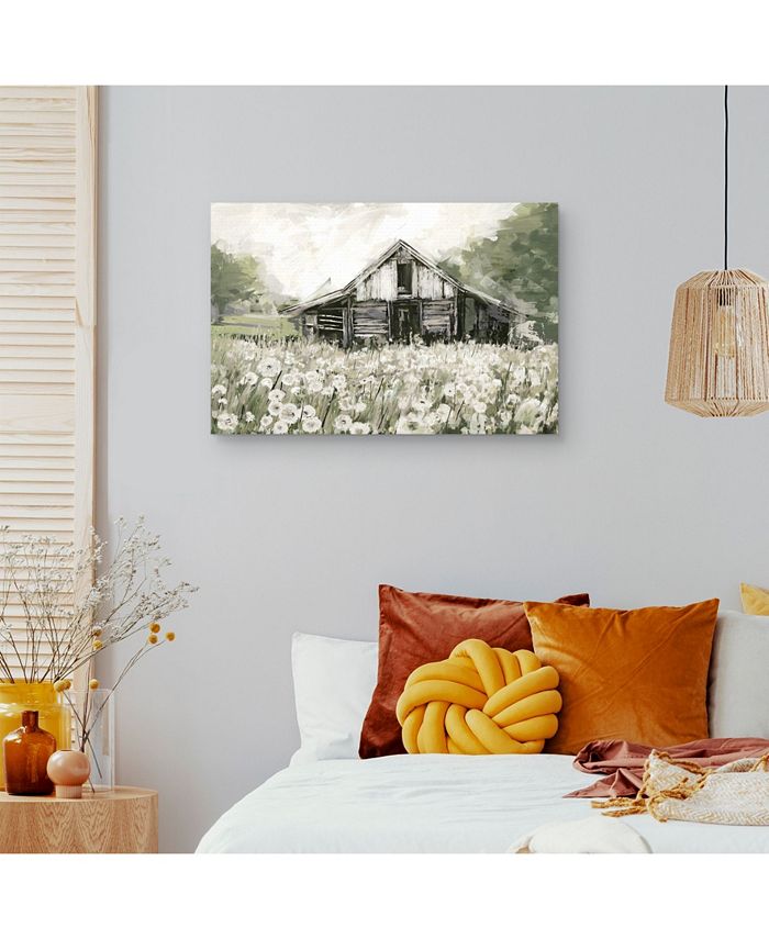 Fine Art Canvas Dandelion Barn by Studio Arts Canvas Art Print Macy's