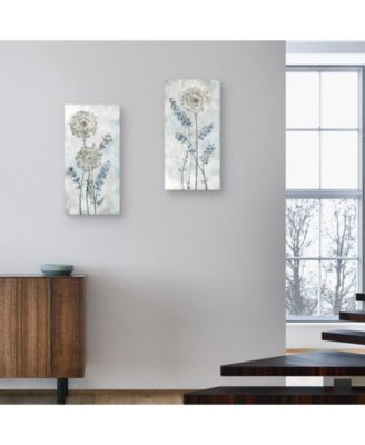 Garden Heights I & II by Studio Arts Set of Canvas Art Prints