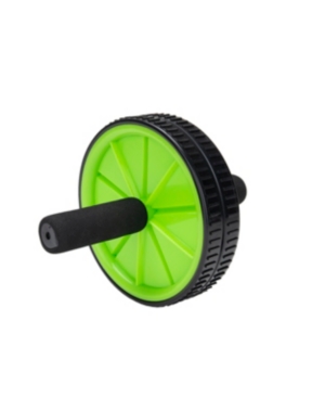 Mind Reader Dual Wheel Split Ab Roller for Home
