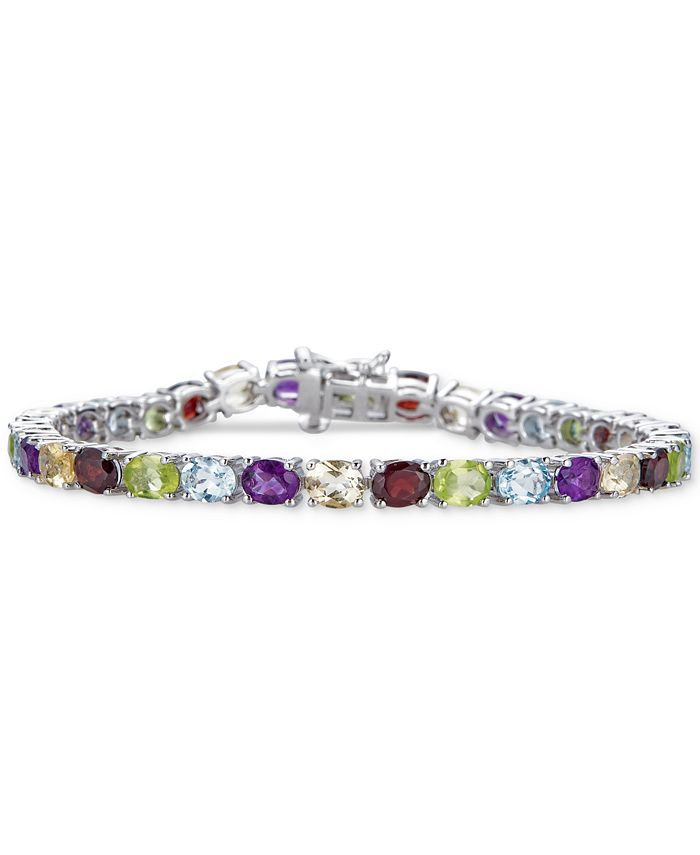Macy s Multi Gemstone Tennis Bracelet 12 1 4 ct. t.w. in