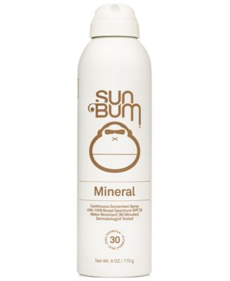 sun bum mineral continuous sunscreen spray spf 30