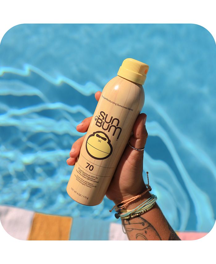 Sun Bum Sunscreen Spray SPF 70, 6-oz. & Reviews - Skin Care - Beauty