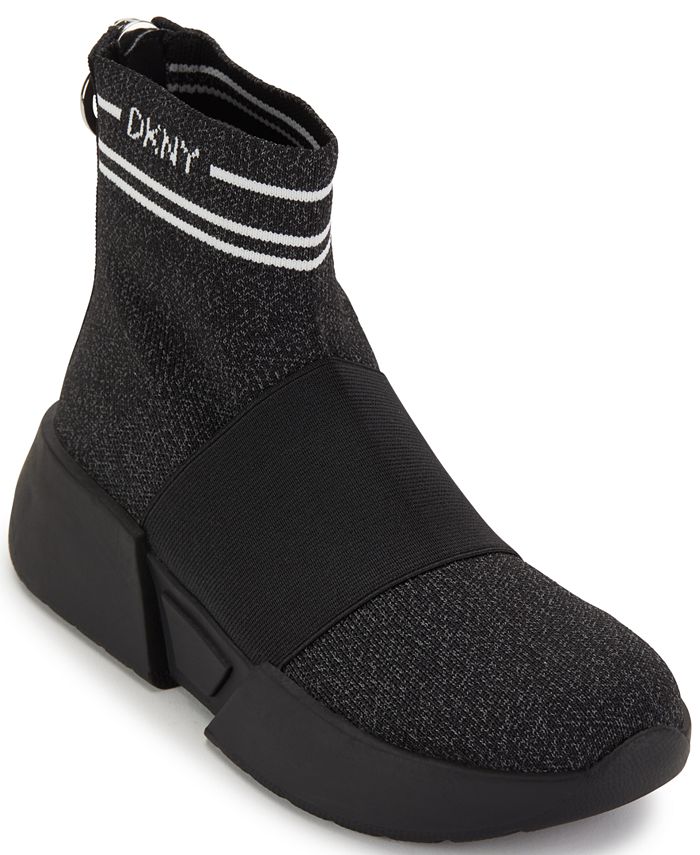 dkny marini slip on sock trainer