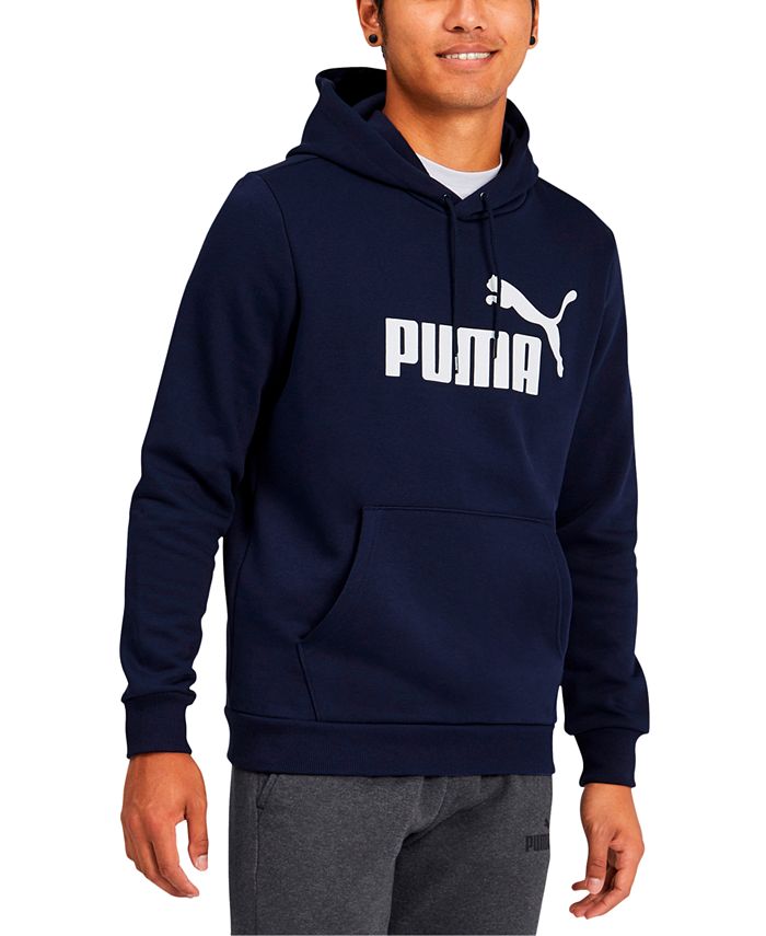 Puma Men's Fleece Logo Hoodie - Macy's