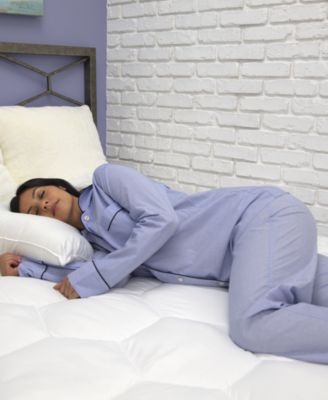 SensorGel CoolFusion SensorElle Memory Fiber Mattress Pads with Cooling Gel Beads